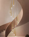 WOMO Cone Spiral Cascading Chandelier-WM2204 thumbnail