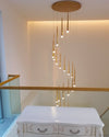 WOMO Cone Spiral Cascading Chandelier-WM2204 thumbnail