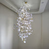 WOMO Ginkgo Long Cascading Foyer Chandelier-WM2206 thumbnail