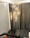 WOMO Ginkgo Long Cascading Foyer Chandelier-WM2206 thumbnail