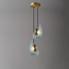 WOMO Peacock Blue Art Glass Pendant Light-WM2213a thumbnail