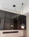 WOMO Cone Counterweight Pulley Swag Pendant Lamp-WM2230 thumbnail