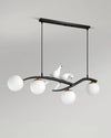WOMO Branching Frosted Glass Bubble Chandelier-WM2258 thumbnail