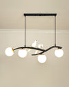 WOMO Branching Frosted Glass Bubble Chandelier-WM2258 thumbnail