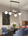WOMO Branching Frosted Glass Bubble Chandelier-WM2258 thumbnail