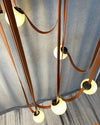 WOMO Globe Leather Chandelier-WM2311 thumbnail