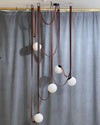 WOMO Globe Leather Chandelier-WM2311 thumbnail
