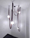 WOMO Globe Leather Chandelier-WM2311 thumbnail