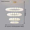 WOMO Pearl Necklace Round Chandelier-WM2344 thumbnail