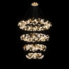 WOMO Circular Tiered Gingko Chandelier-WM2427 thumbnail