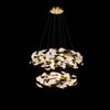 WOMO Circular Tiered Gingko Chandelier-WM2427 thumbnail