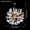 WOMO Gingko Globe Chandelier-WM2431 thumbnail