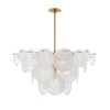 WOMO Textured Glass Disc Chandelier-WM2477 thumbnail