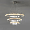 WOMO Tiered Circular Led Crystal Chandelier-WM2491b thumbnail