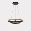 WOMO Circular Led Wood Chandelier-WM2492 thumbnail