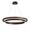 WOMO Circular Led Wood Chandelier-WM2492 thumbnail