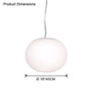 WOMO Globe Small Pendant Light-WM2496 thumbnail