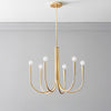 WOMO Swoop Arm Candle Chandelier-WM2508 thumbnail