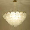 WOMO Tiered Textured Glass Cloud Chandelier-WM2005 thumbnail