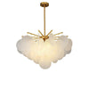 WOMO Tiered Textured Glass Cloud Chandelier-WM2005 thumbnail