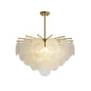 WOMO Tiered Textured Glass Cloud Chandelier-WM2005 thumbnail