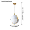 WOMO Adjustable Glass Globe Pendant Light-WM2563 thumbnail