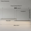 WOMO Extra Long Linear Pendant Light-WM2011 thumbnail