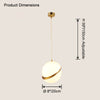 WOMO Cut Glass Globe Pendant Light-WM2679 thumbnail