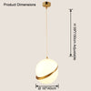 WOMO Cut Glass Globe Pendant Light-WM2679 thumbnail