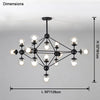 WOMO Sputnik Sphere Chandelier-WM2704 thumbnail