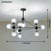 WOMO Sputnik Sphere Chandelier-WM2704 thumbnail