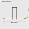 WOMO Rod Linear Led Pendant Light-WM2762 thumbnail