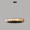 WOMO Tiered Circular Alabaster Chandelier-WM2858 thumbnail