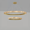 WOMO Tiered Circular Alabaster Chandelier-WM2858 thumbnail