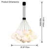 WOMO Cluster Globe Alabaster Pendant Chandelier-WM2865 thumbnail