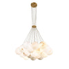 WOMO Cluster Globe Alabaster Pendant Chandelier-WM2865 thumbnail