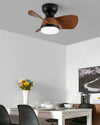 WOMO Small Flush Mount Ceiling Fan Lamp-WM5114 thumbnail