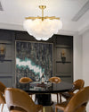 WOMO Tiered Textured Glass Cloud Chandelier-WM2005 thumbnail