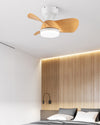 WOMO Small Flush Mount Ceiling Fan Lamp-WM5114 thumbnail