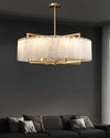 WOMO Round Alabaster Chandelier-WM2390a thumbnail