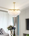 WOMO Tiered Textured Glass Cloud Chandelier-WM2005 thumbnail