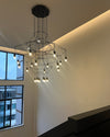 WOMO Wire Tiered Sculptural Chandelier-WM2066 thumbnail