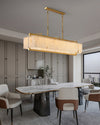 WOMO Rectangular Alabaster Chandelier-WM2390b thumbnail