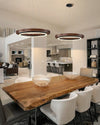 WOMO Circular Led Wood Chandelier-WM2492 thumbnail