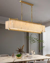 WOMO Rectangular Alabaster Chandelier-WM2390b thumbnail