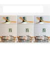 WOMO Flush Mount Ceiling Fan Lamp-WM5128 thumbnail