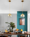 WOMO Coloured Glass Globe Pendant Light-WM2500 thumbnail