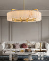 WOMO Round Alabaster Chandelier-WM2390a thumbnail