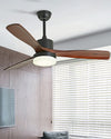 WOMO 3 Wood Blade Ceiling Fan Lamp-WM5068 thumbnail