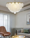 WOMO Tiered Textured Glass Cloud Chandelier-WM2005 thumbnail